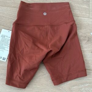 NWT Lululemon Wunder train HR short 6 inch